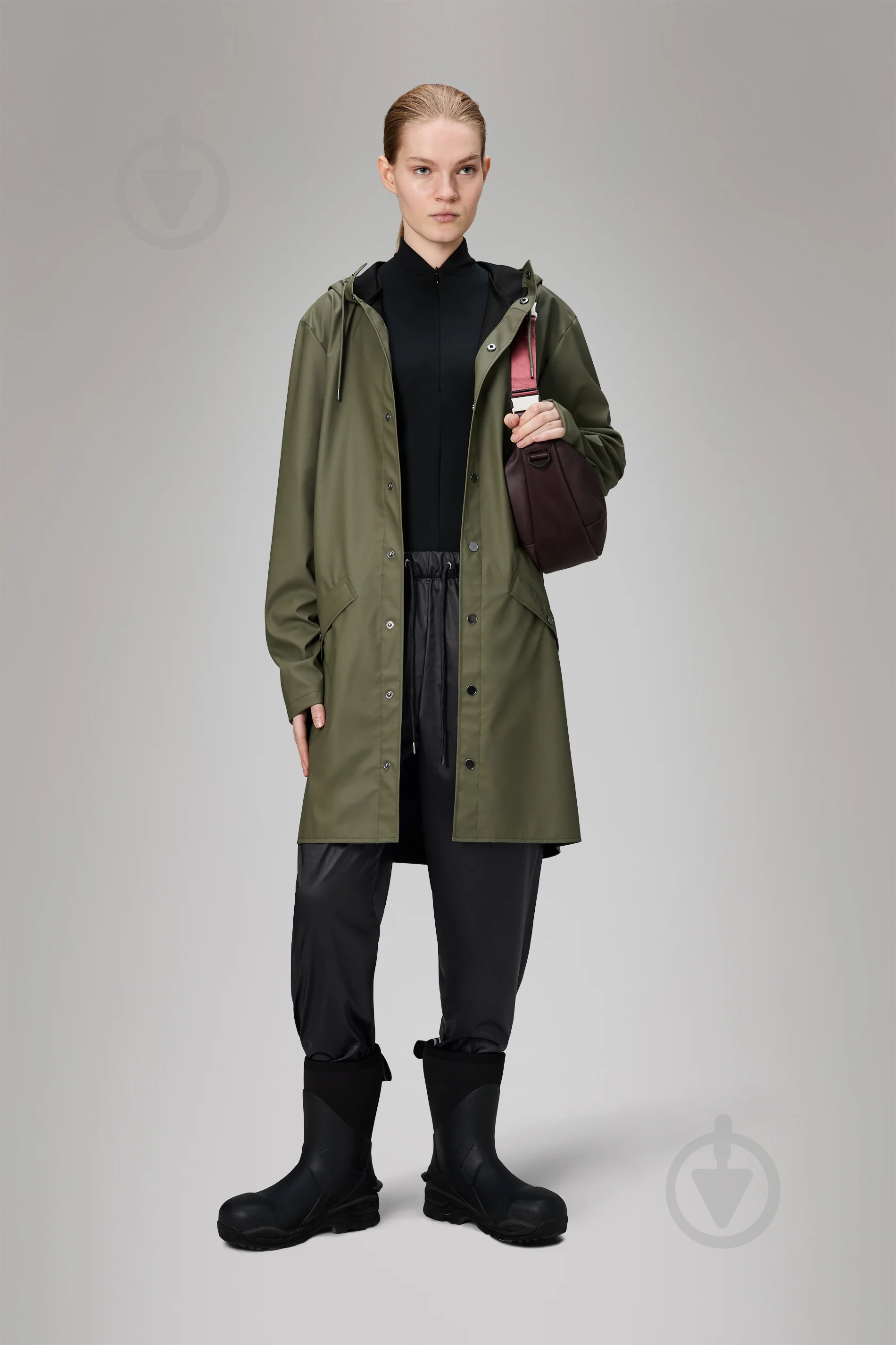 Куртка Rains Long Jacket 1202-Green р.M-L - фото 8 Куртка Rains Long Jacket 1202-Green р.M-L - фото 8