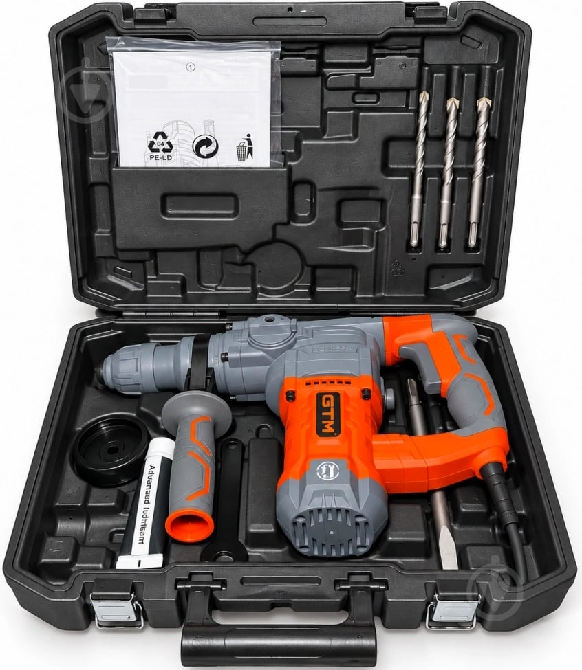 Перфоратор GTM + RH30/1200 бочковый RH30/1200 - фото 5