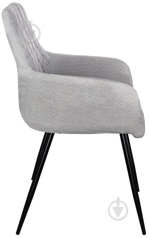 Крісло Fly F10 сірий / чорний - фото 3 Крісло Fly F10 сірий / чорний - фото 3