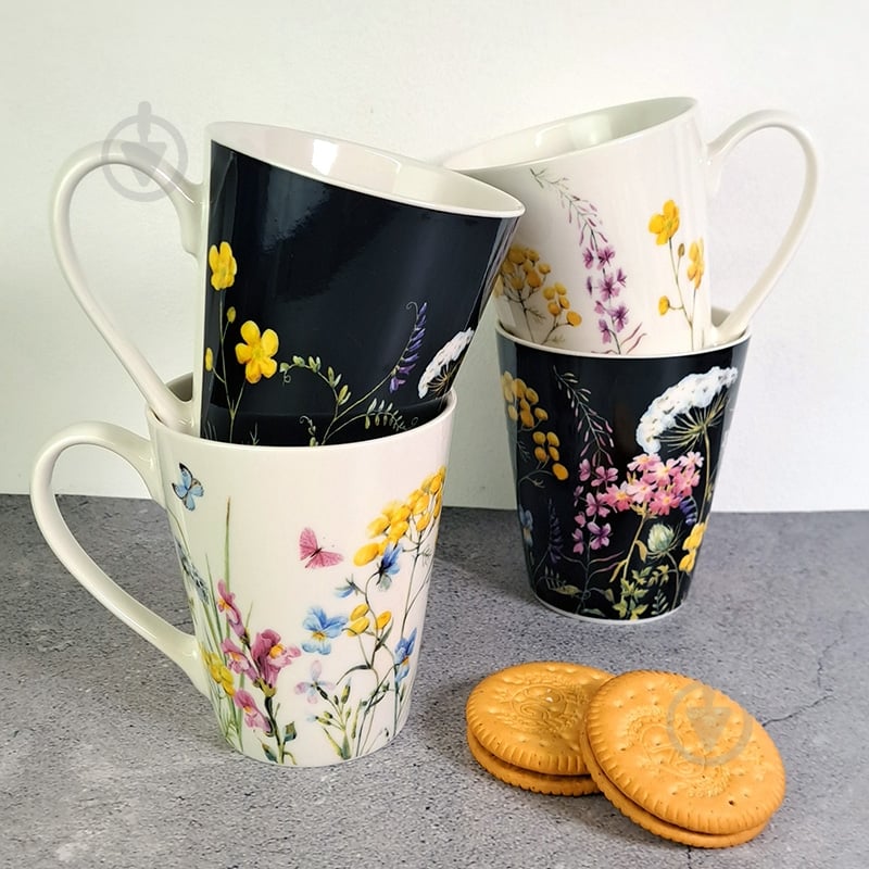 Чашка Vittora Квіткове поле 380 мл - фото 2 Чашка Vittora Квіткове поле 380 мл - фото 2