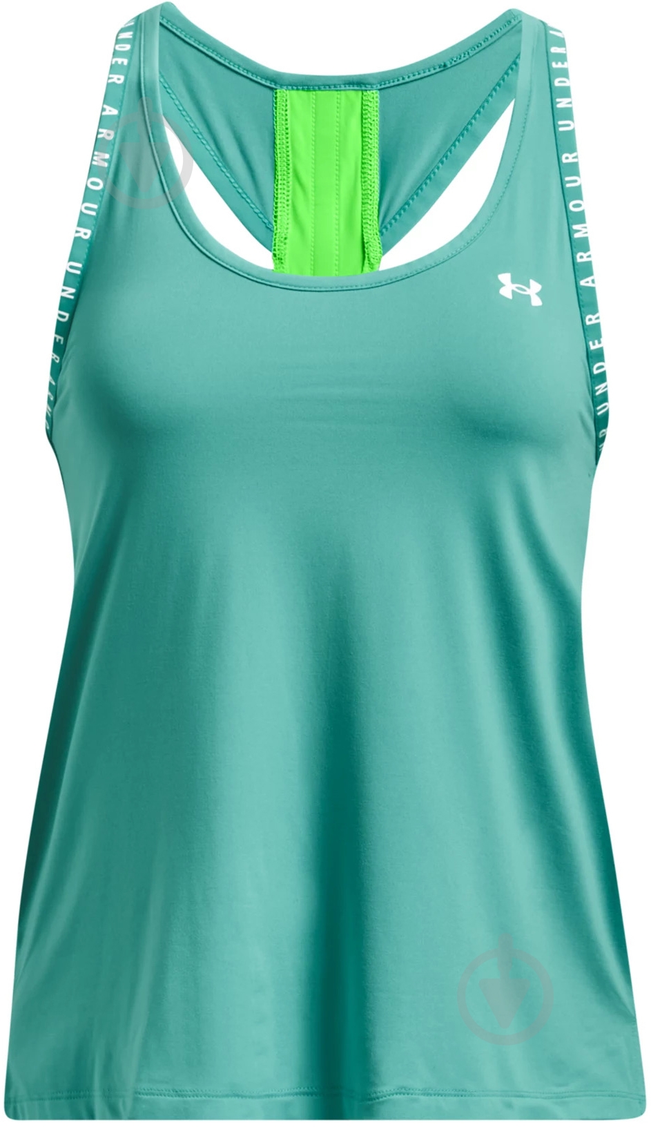 Майка Under Armour UA Knockout Tank 1351596-369 р.S/M бірюзовий - фото 4 Майка Under Armour UA Knockout Tank 1351596-369 р.S/M бірюзовий - фото 4