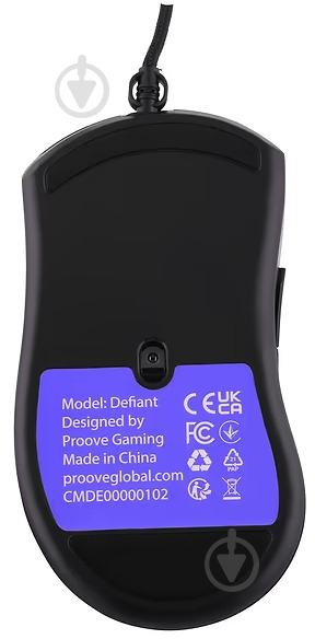 Ігрова миша Proove Gaming Defiant black (CMDE00000102) - фото 8 Ігрова миша Proove Gaming Defiant black (CMDE00000102) - фото 8