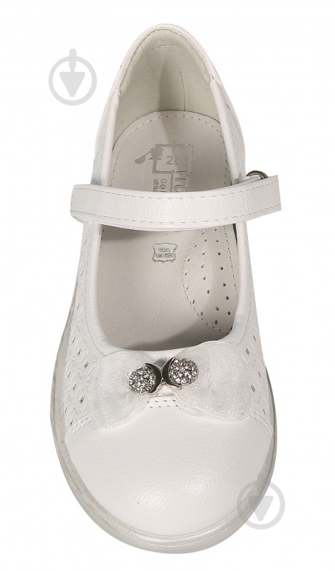 Туфли для девочек для девочки ТОМ.М р.31 белый 7209F - фото 2 Туфли для девочек для девочки ТОМ.М р.31 белый 7209F - фото 2