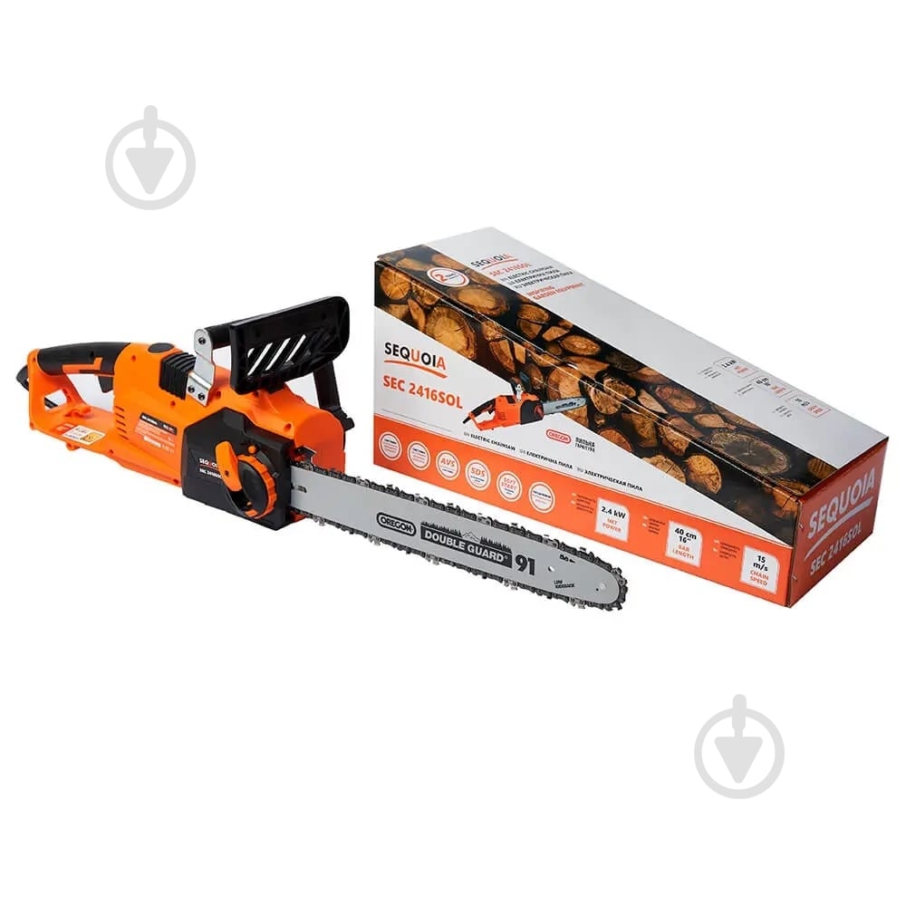 Пила цепная электрическая SEQUOIA SEC2416SOL - фото 9