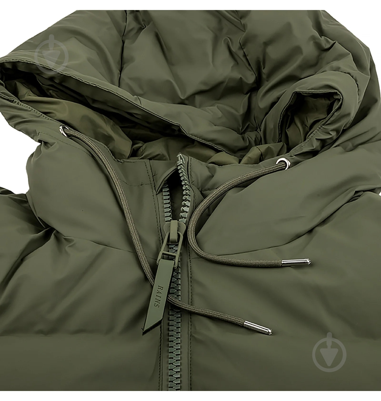 Куртка Rains Puffer Jacket 1506-Olive р.2XS зеленая - фото 3