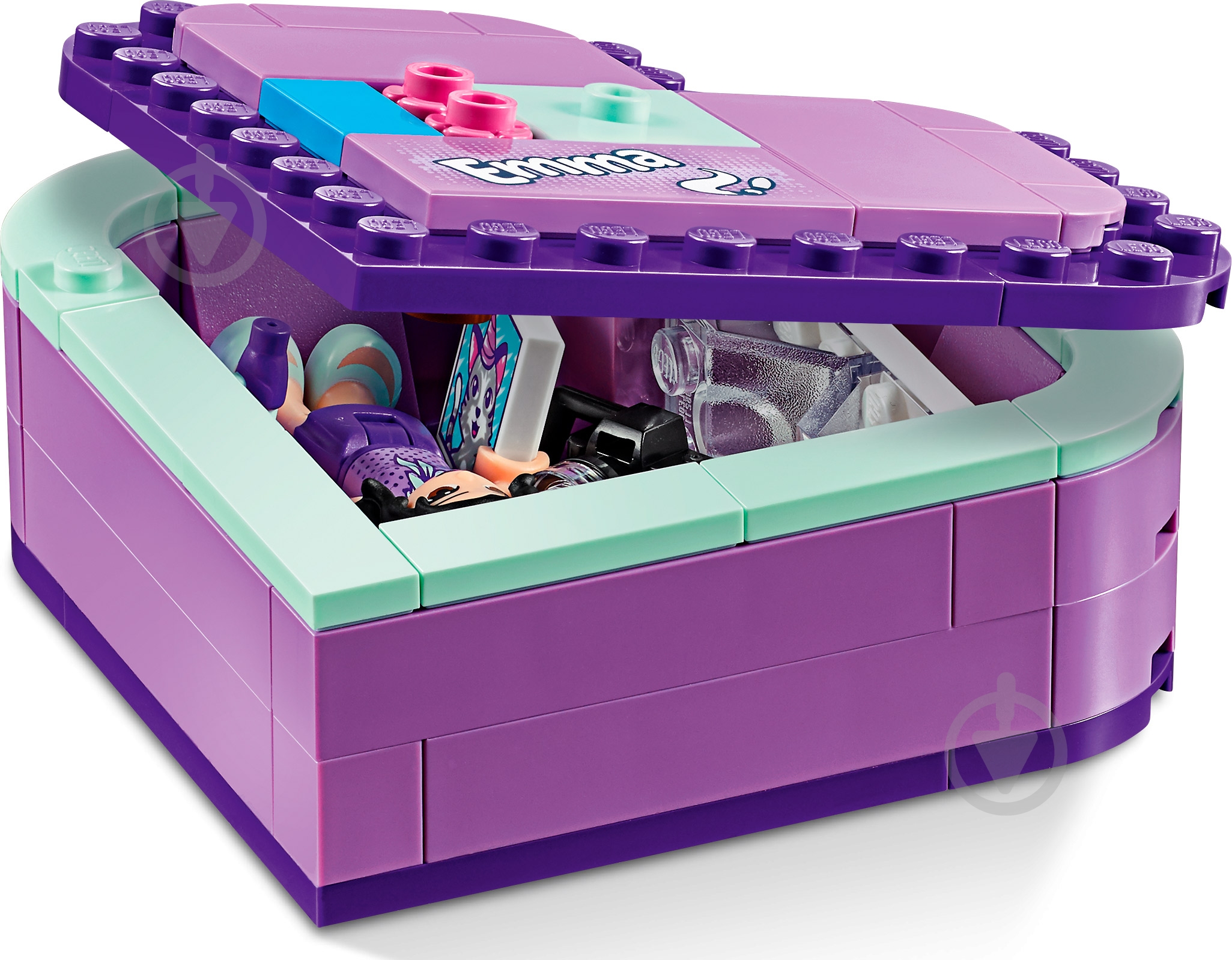 Конструктор LEGO Friends Шкатулка-сердечко Эммы 41355 - фото 6 Конструктор LEGO Friends Шкатулка-сердечко Эммы 41355 - фото 6