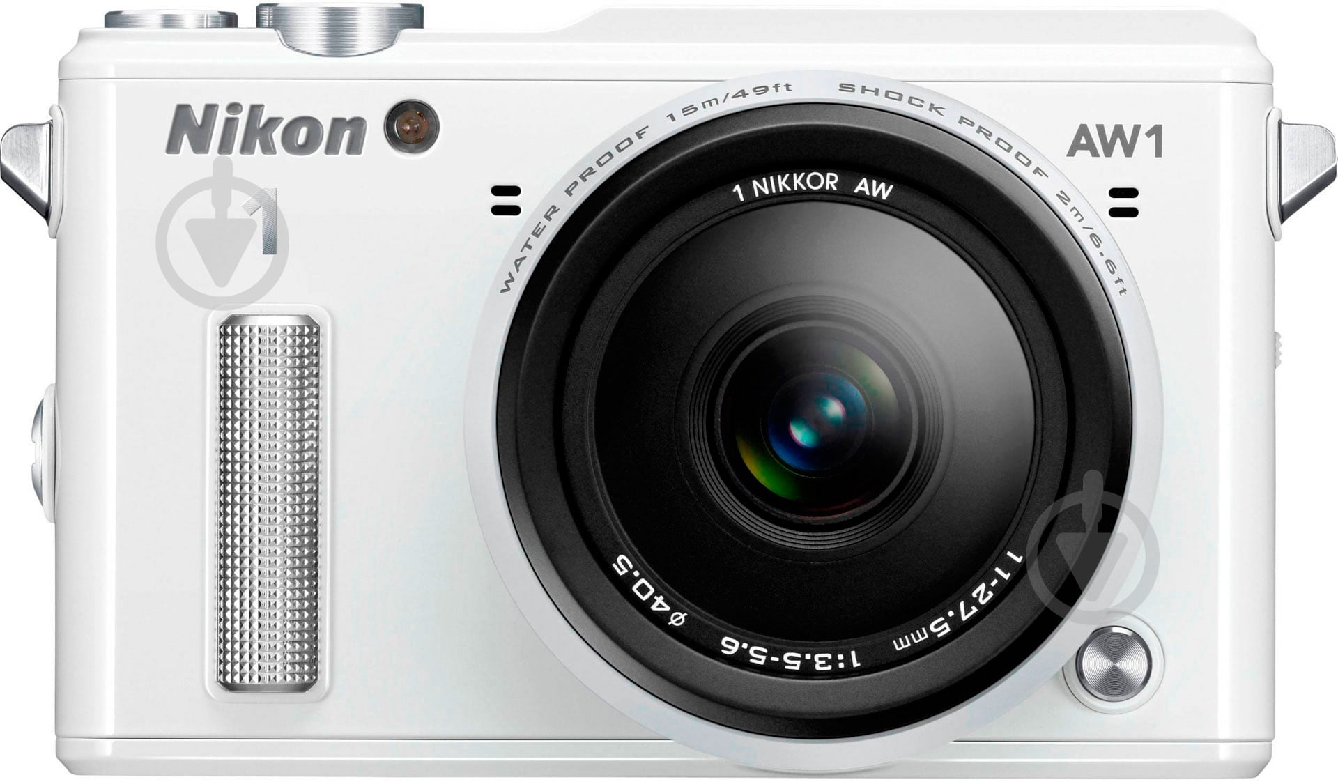 Фотоапарат Nikon 1 AW1 11-27.5mm Kit white - фото 1