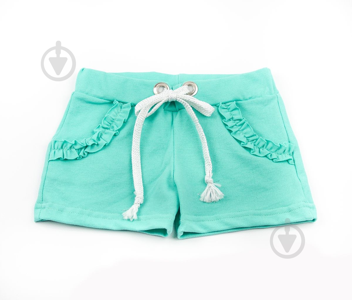 Шорты для девочек Luna Kids р.110 бирюзовый - фото 1