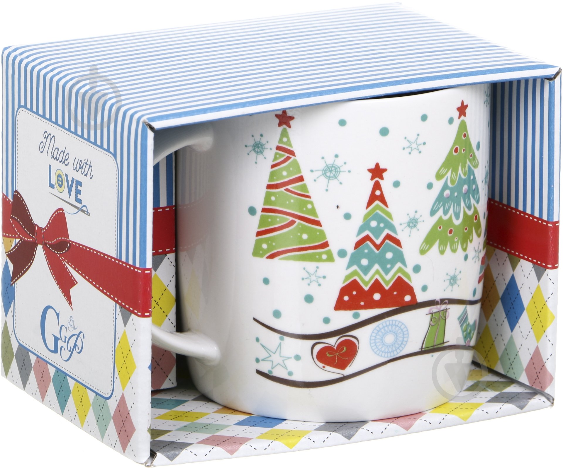 Чашка GGP Новогодняя 320 мл - фото 2 Чашка GGP Новогодняя 320 мл - фото 2