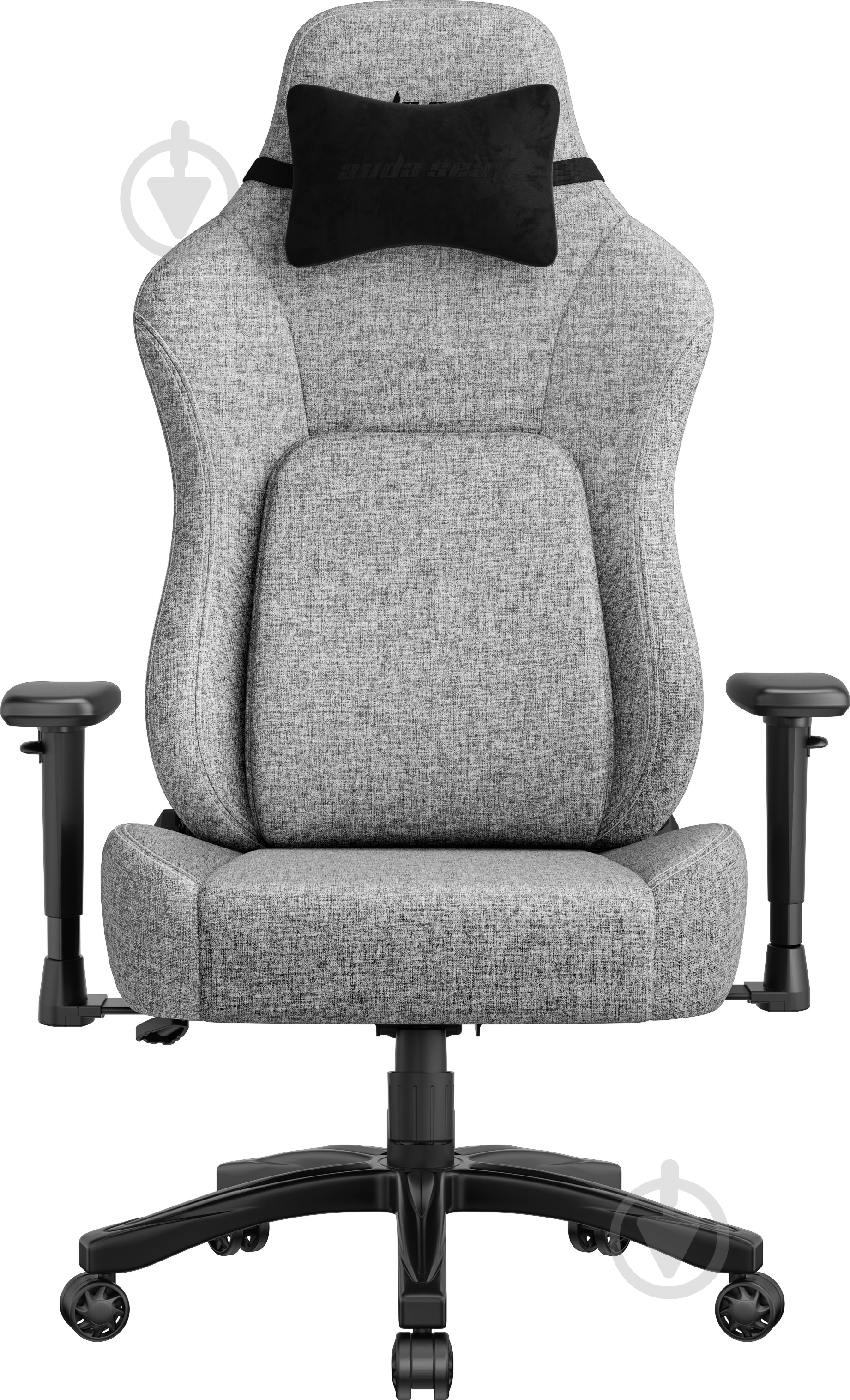 Крісло ігрове Anda Seat Phantom 4 L Gray Fabric сірий - фото 1