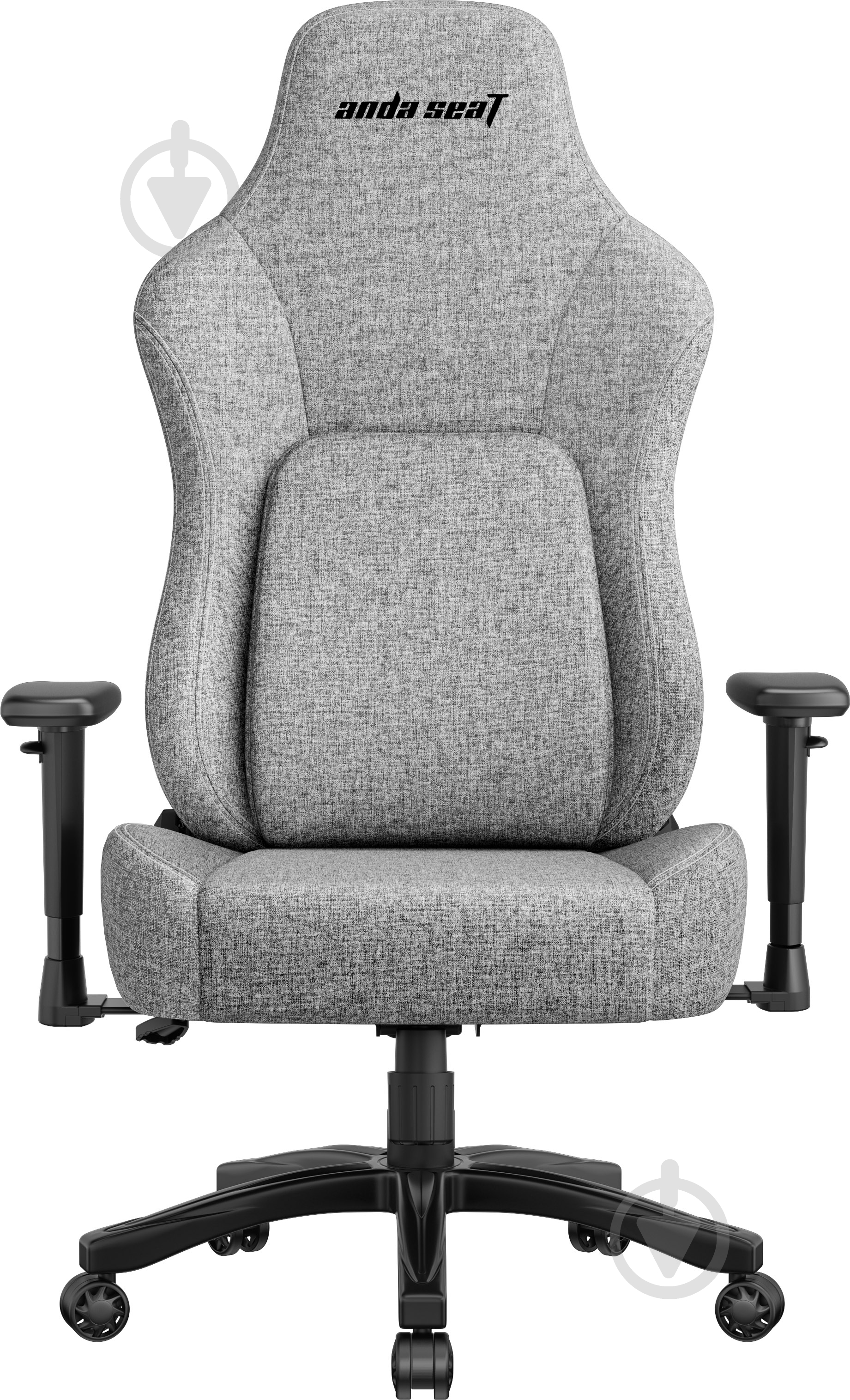 Крісло ігрове Anda Seat Phantom 4 L Gray Fabric сірий - фото 3