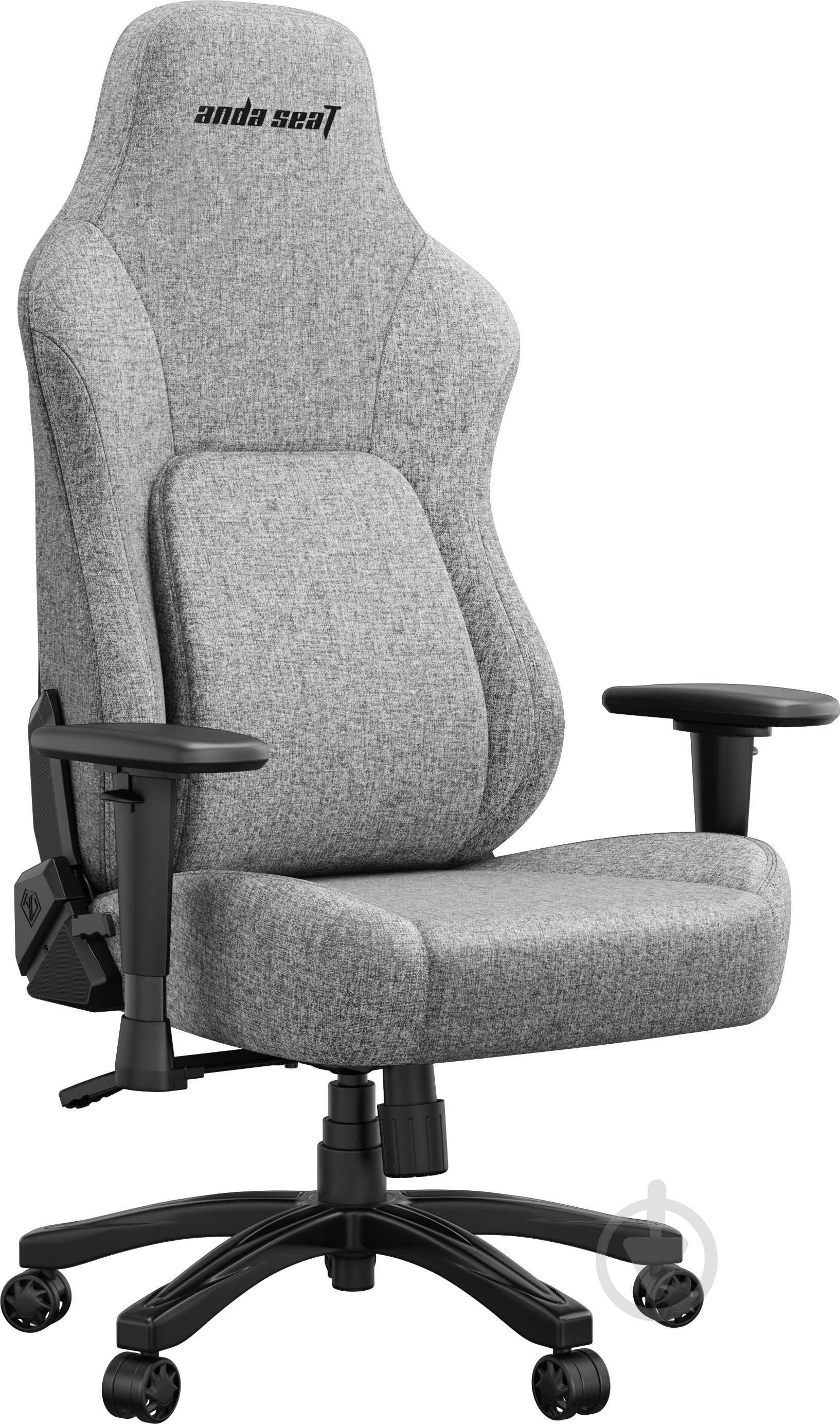 Крісло ігрове Anda Seat Phantom 4 L Gray Fabric сірий - фото 4