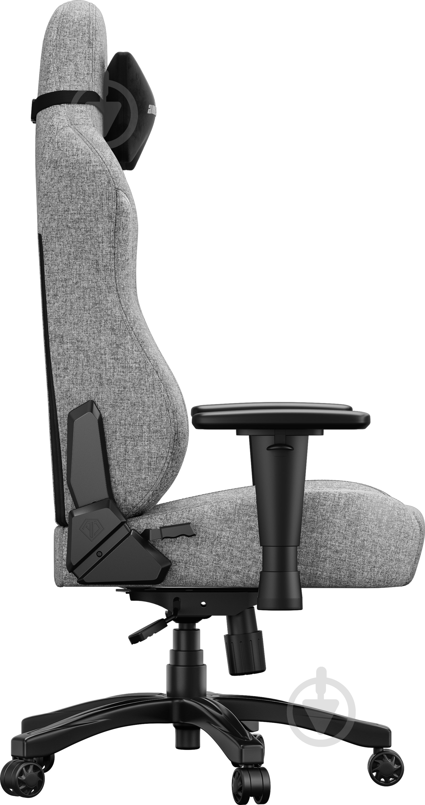 Крісло ігрове Anda Seat Phantom 4 L Gray Fabric сірий - фото 5