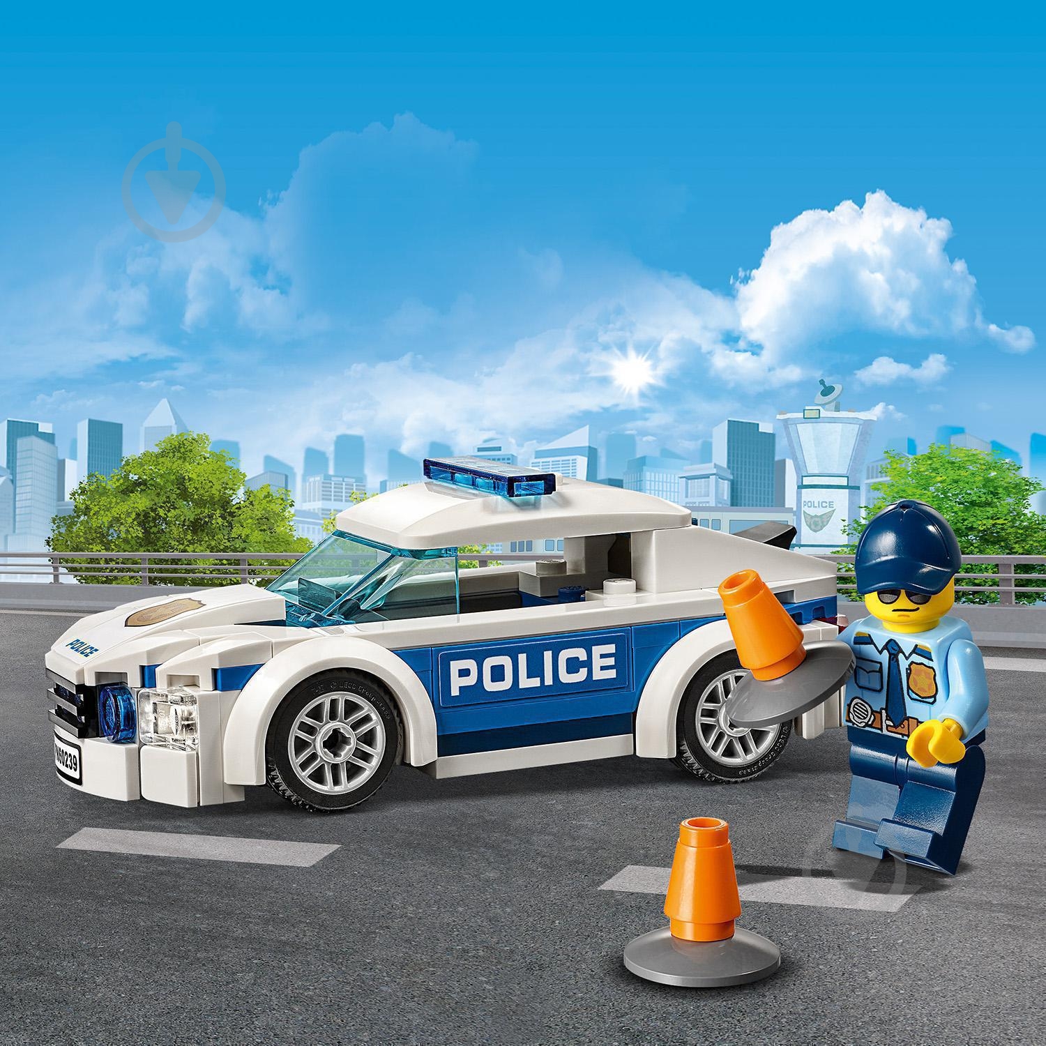 アクセサリー FTR CUSTOM&MAINTENANCE ᐉ Конструктор LEGO City Поліцейське патрульне авто 60239 • Краща