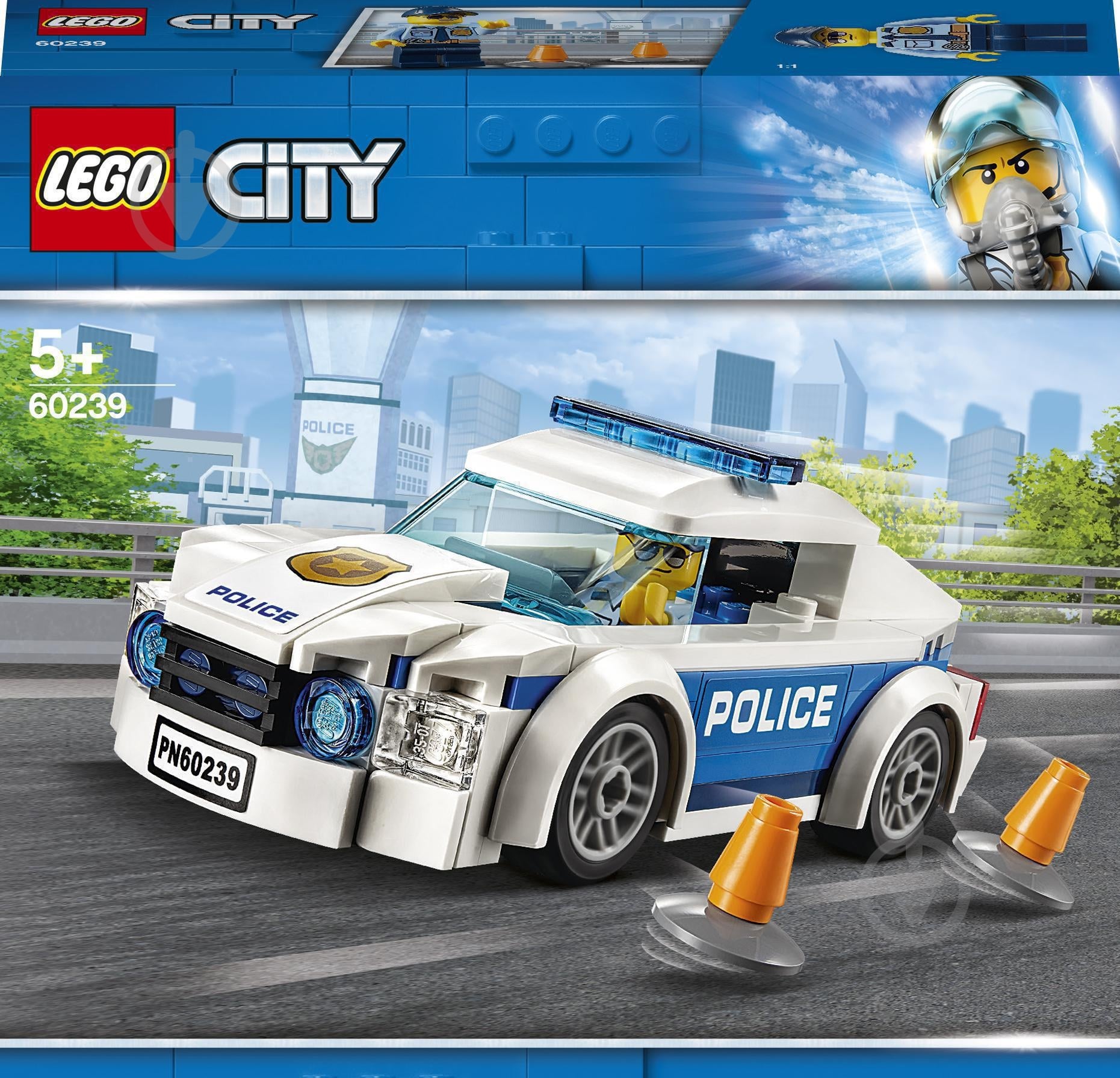 アクセサリー FTR CUSTOM&MAINTENANCE ᐉ Конструктор LEGO City Поліцейське патрульне авто 60239 • Краща