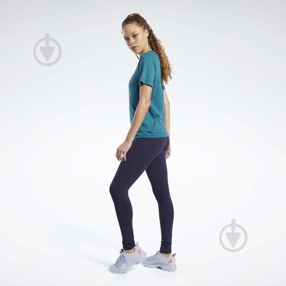Футболка Reebok TE Easy Tee FK6658 р.S зеленый - фото 2