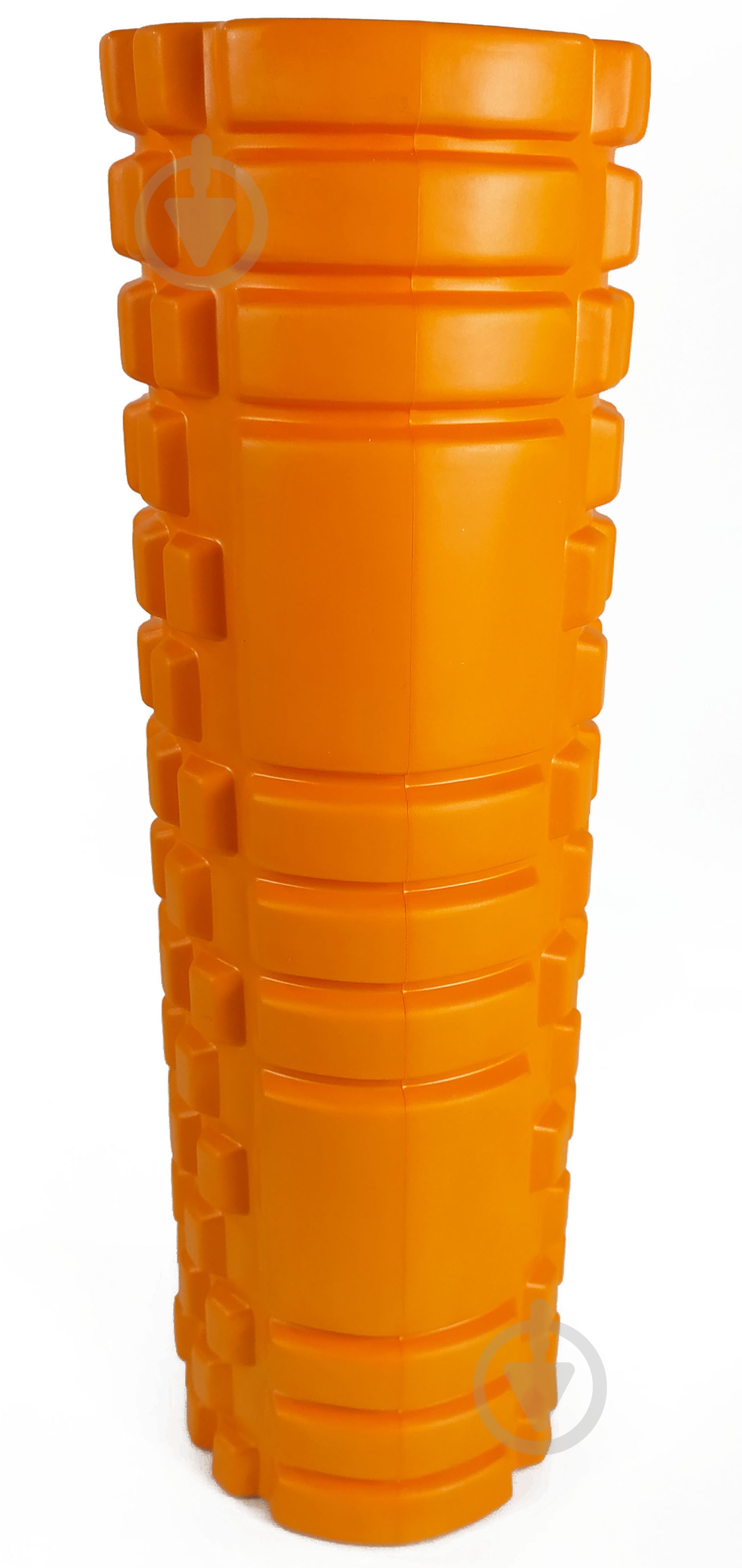 Ролик массажный EasyFit Grid Roller v2.1 оранжевый 45 см - фото 4