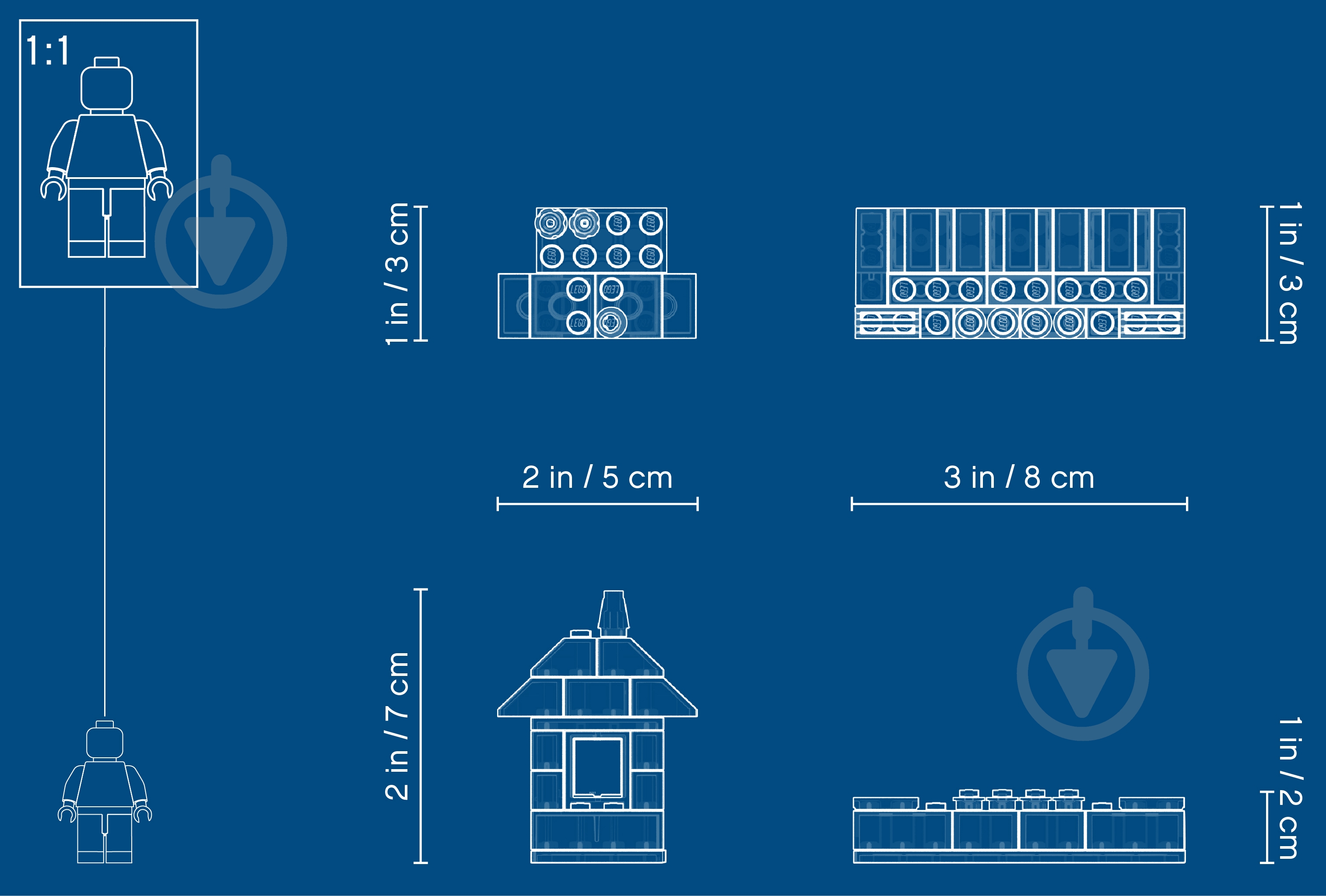 Конструктор LEGO Classic Кубики та ідеї 11001 - фото 8