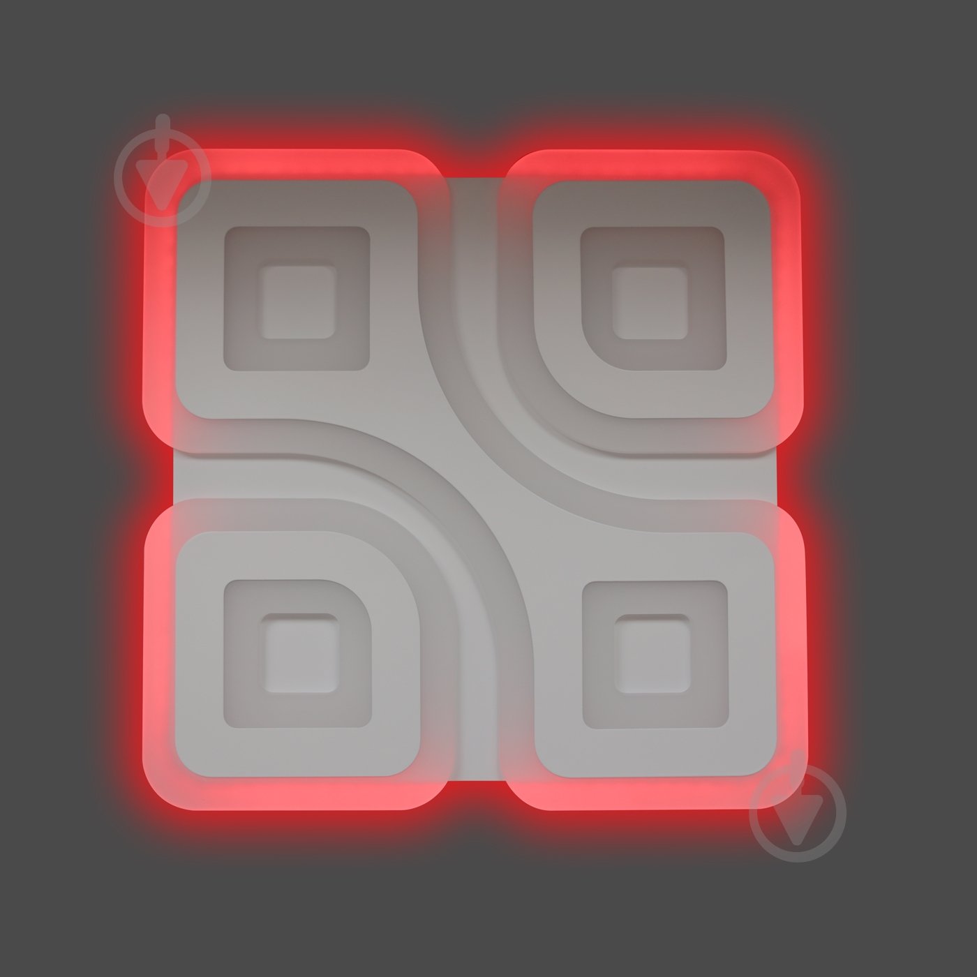 Люстра светодиодная Светкомплект ACRYLIC 08S RGB WH RC с пультом ДУ 110 Вт LED-модуль белый - фото 6