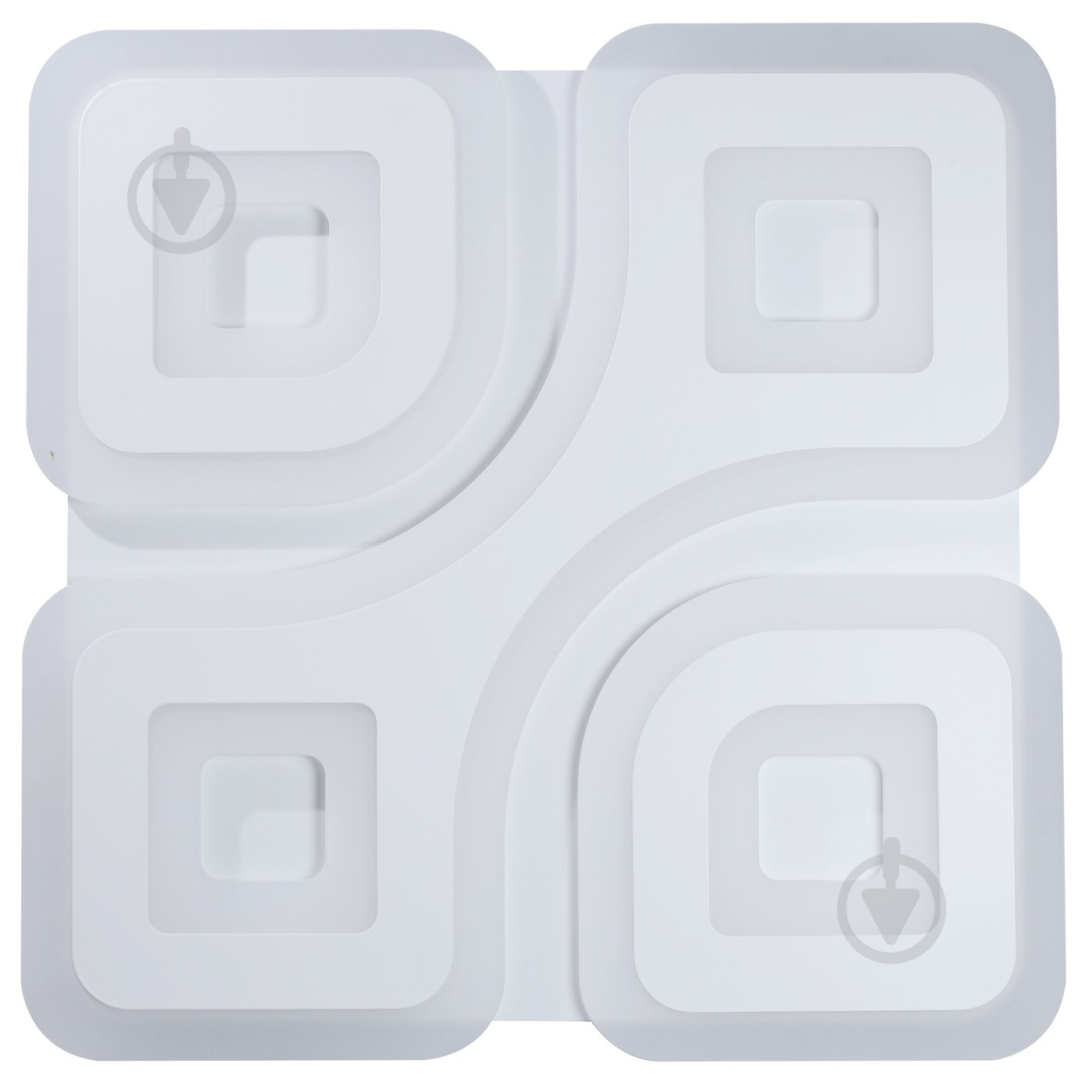 Люстра светодиодная Светкомплект ACRYLIC 08S RGB WH RC с пультом ДУ 110 Вт LED-модуль белый - фото 1