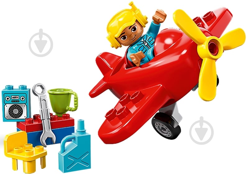 Конструктор LEGO DUPLO Літак 10908 - фото 4 Конструктор LEGO DUPLO Літак 10908 - фото 4