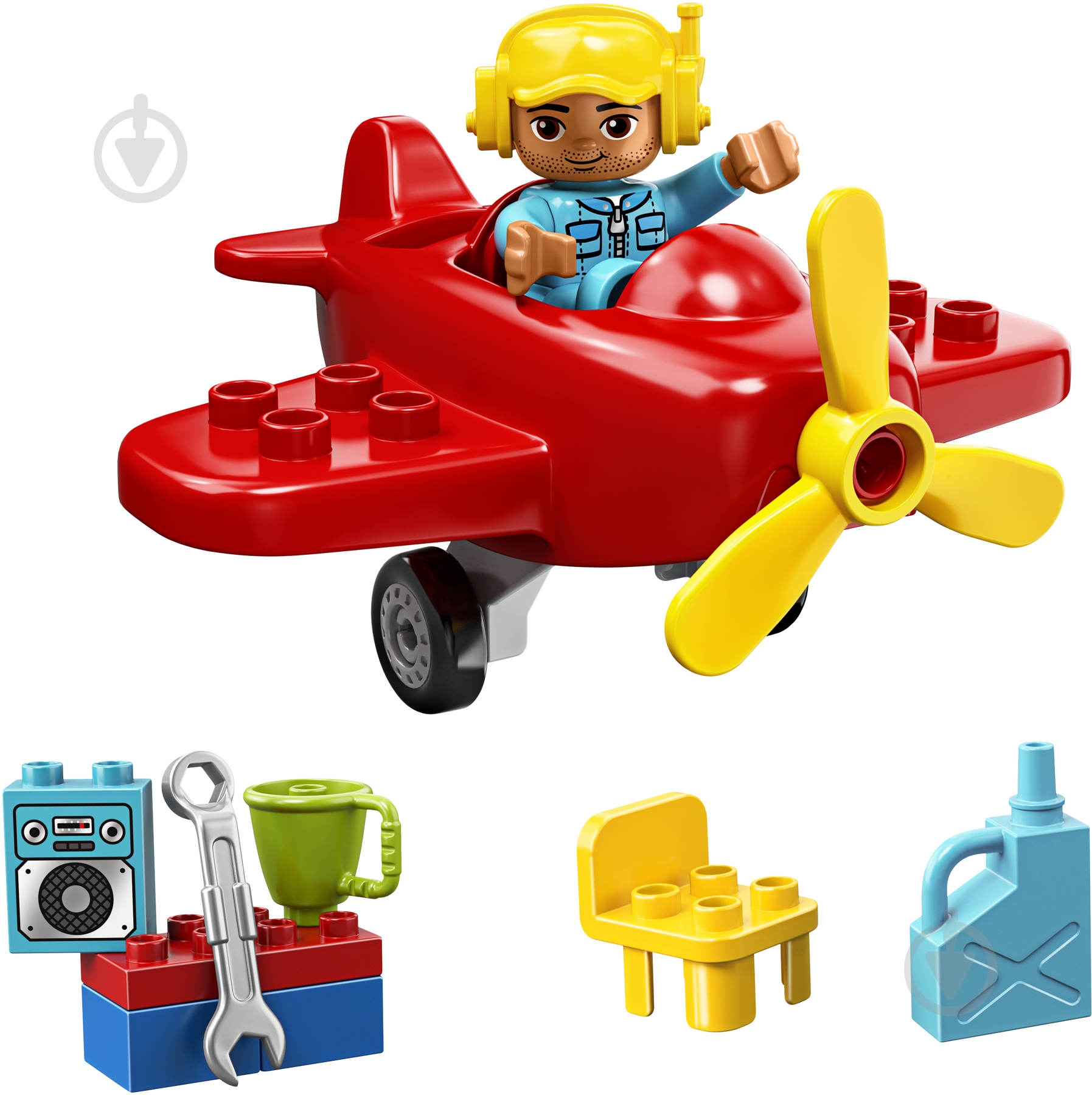 Конструктор LEGO DUPLO Літак 10908 - фото 2 Конструктор LEGO DUPLO Літак 10908 - фото 2