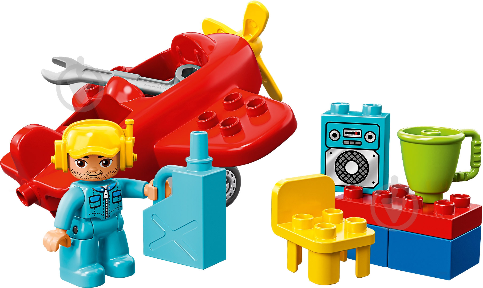 Конструктор LEGO DUPLO Літак 10908 - фото 3 Конструктор LEGO DUPLO Літак 10908 - фото 3