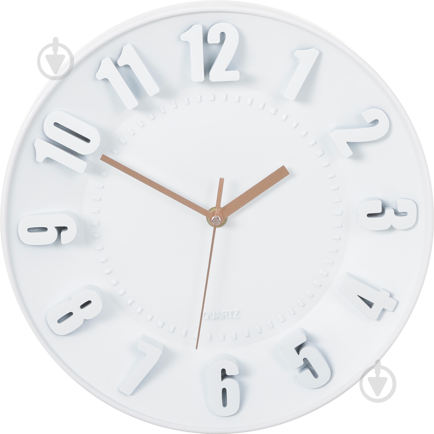 Часы настенные Convex Timing 3172-White - фото 1