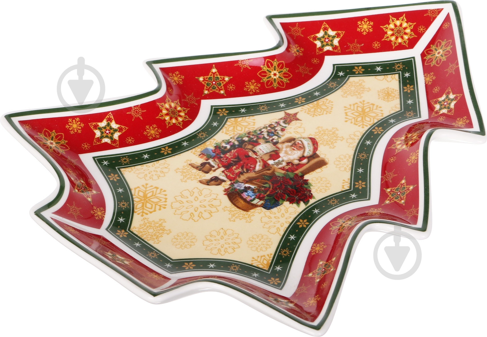Блюдо сервірувальне Lefard Ялинка Christmas Collection 26 см - фото 2