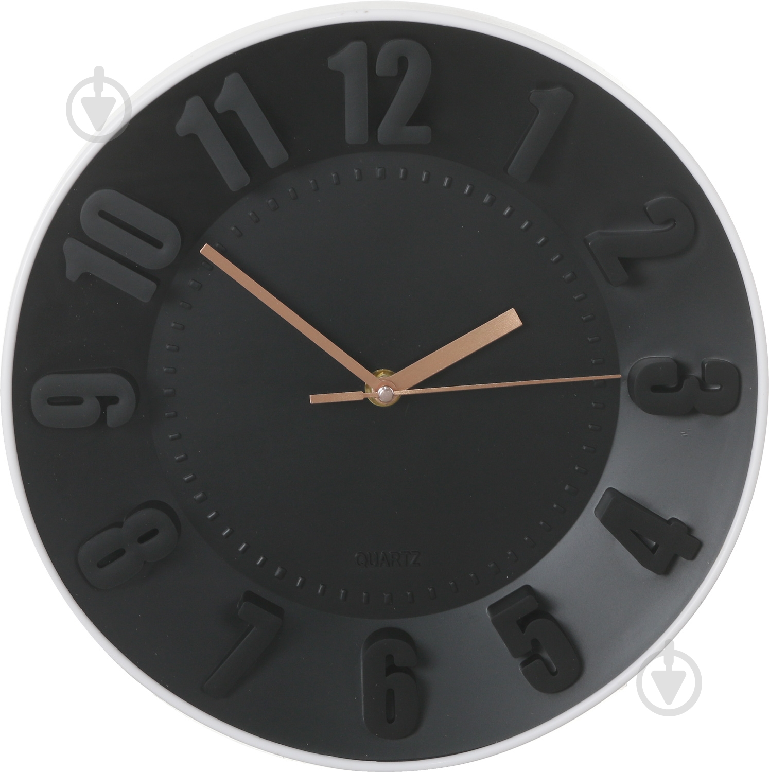 Годинник настінний Convex Timing 3172-Black - фото 1