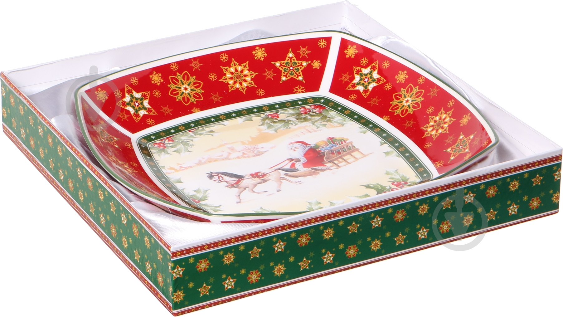 Салатник Lefard Santa Christmas Collection 33 см - фото 3
