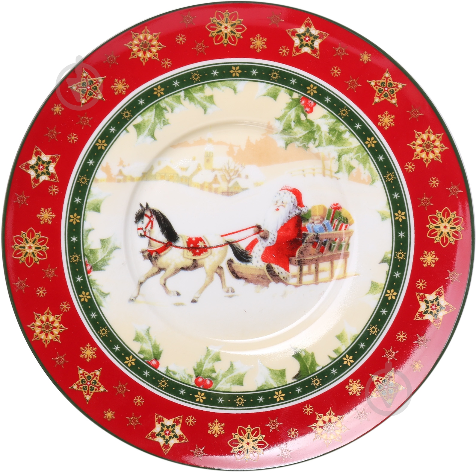Чашка з блюдцем Lefard Santa Christmas Collection 180 мл. - фото 3