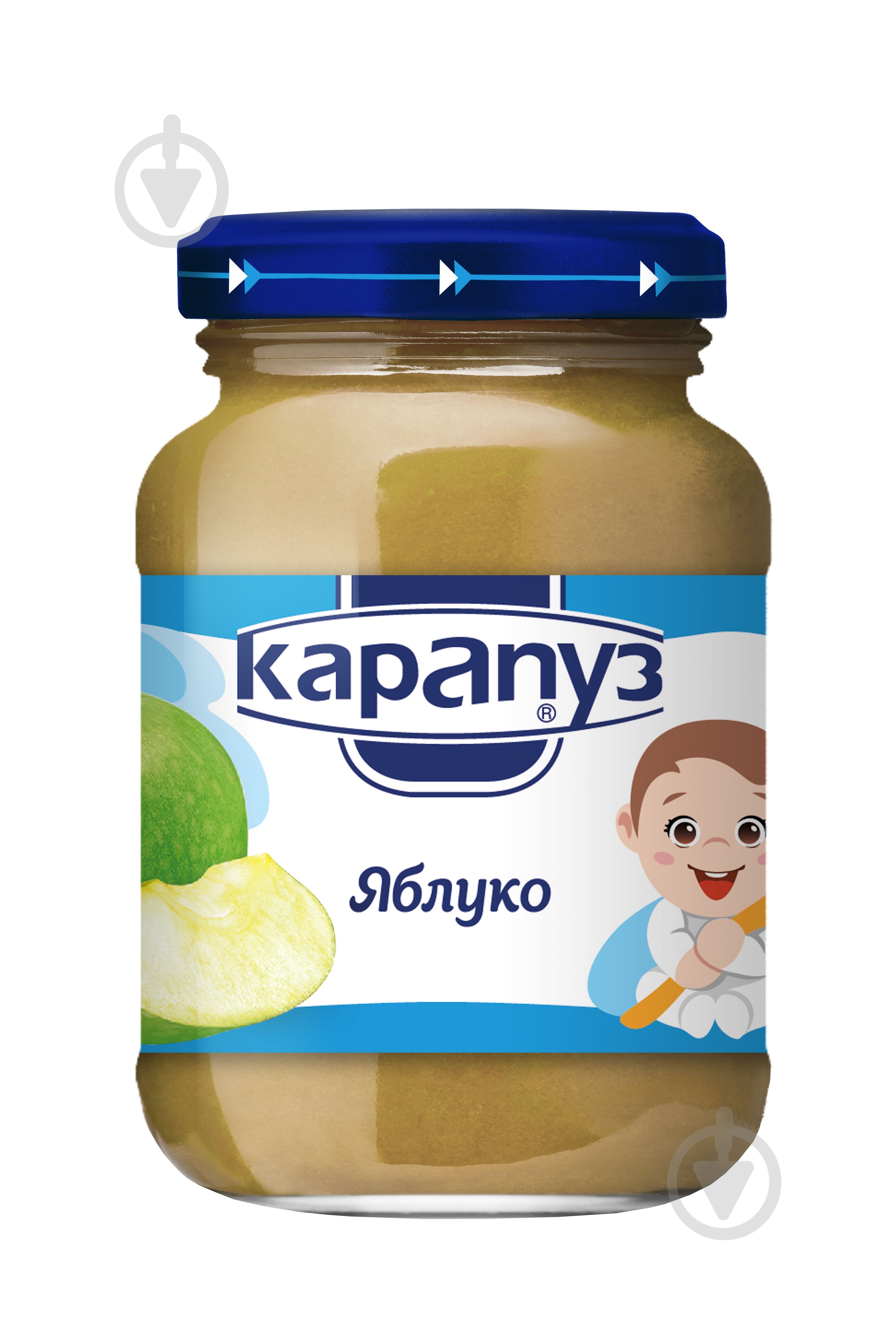 Пюре Карапуз Яблоко 200 г 4820012000012 - фото 1