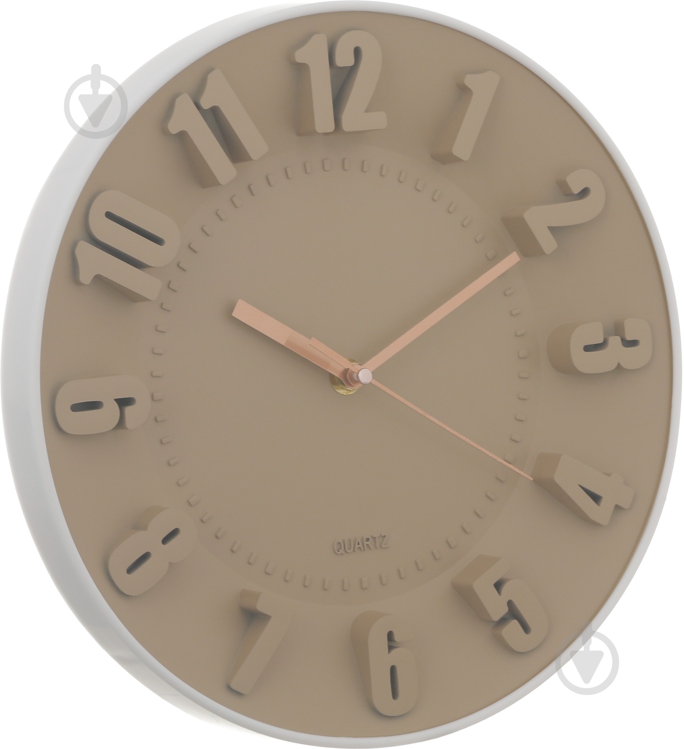 Часы настенные Convex Timing 3172-Beige - фото 2