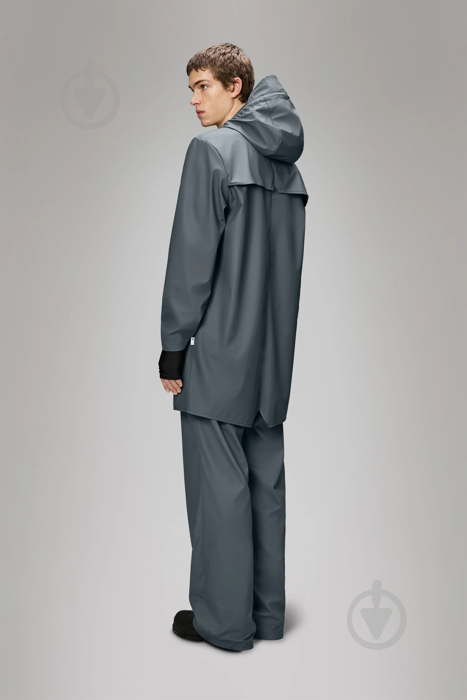 Куртка Rains Long Jacket 1202-Slate р.XS-S - фото 3