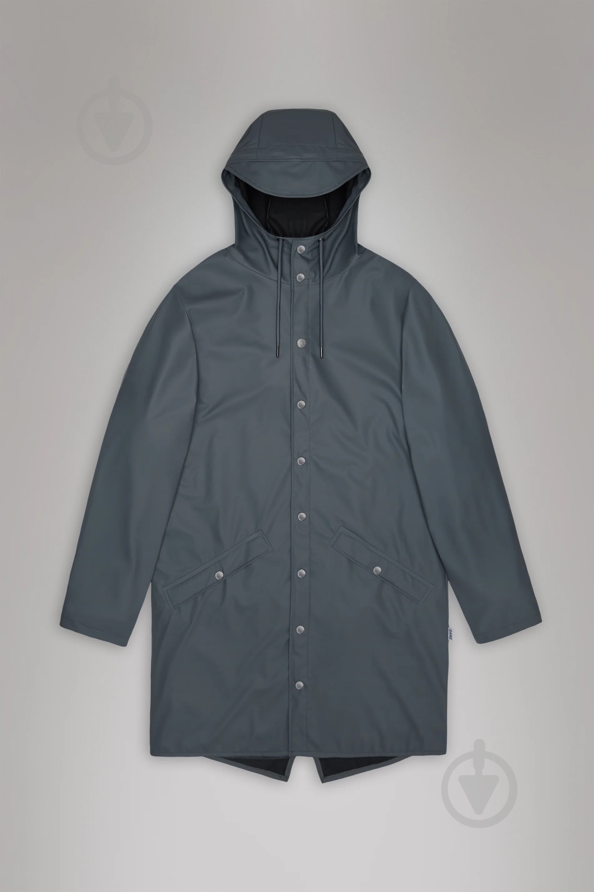 Куртка Rains Long Jacket 1202-Slate р.XS-S - фото 9