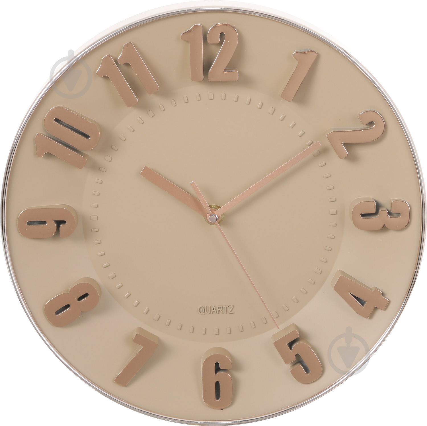 Часы настенные Convex Timing 3208RS-Beige - фото 1