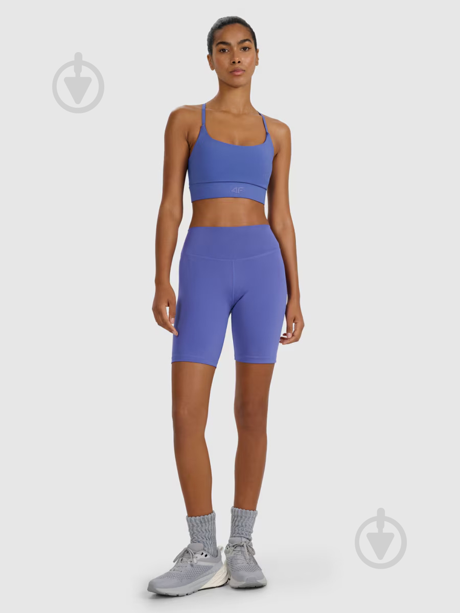 Велосипедки 4F SHORT TIGHTS FNK F052 4FWAW25TFSTF052-31S р.L синий - фото 2 Велосипедки 4F SHORT TIGHTS FNK F052 4FWAW25TFSTF052-31S р.L синий - фото 2