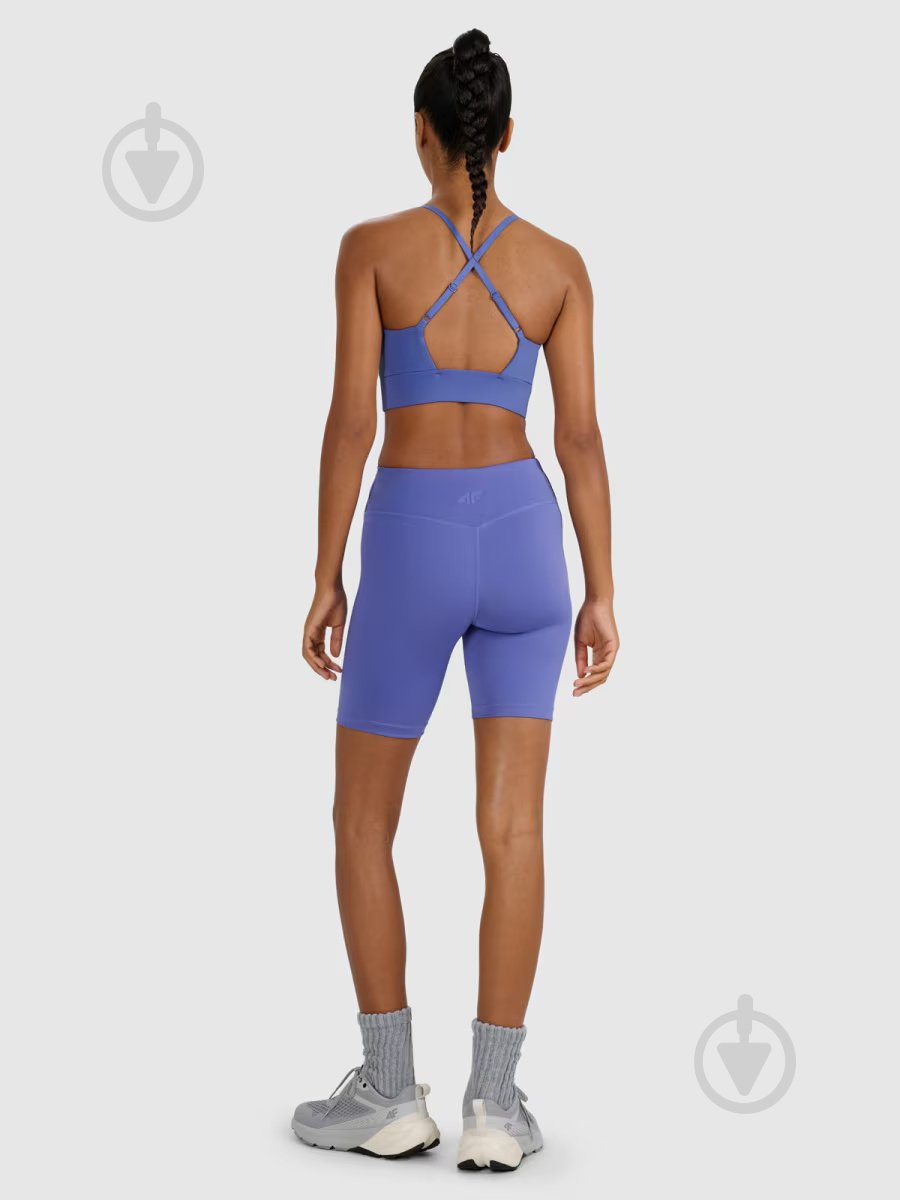 Велосипедки 4F SHORT TIGHTS FNK F052 4FWAW25TFSTF052-31S р.L синий - фото 4 Велосипедки 4F SHORT TIGHTS FNK F052 4FWAW25TFSTF052-31S р.L синий - фото 4