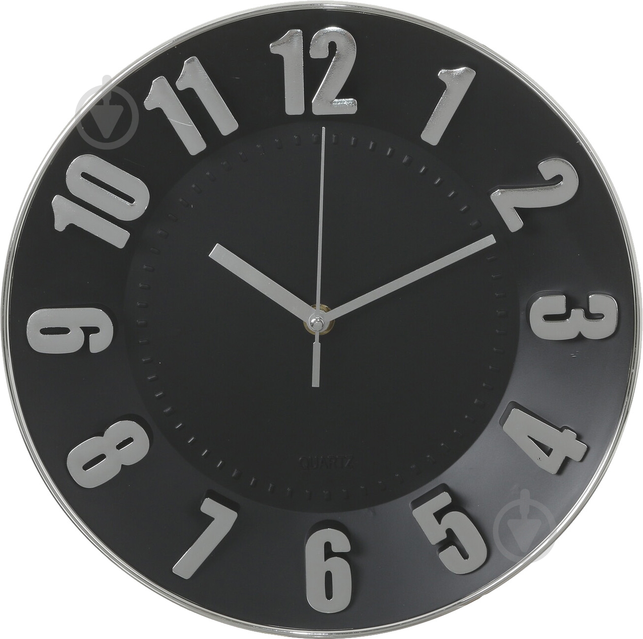 Часы настенные Convex Timing 3208SL-Black - фото 1