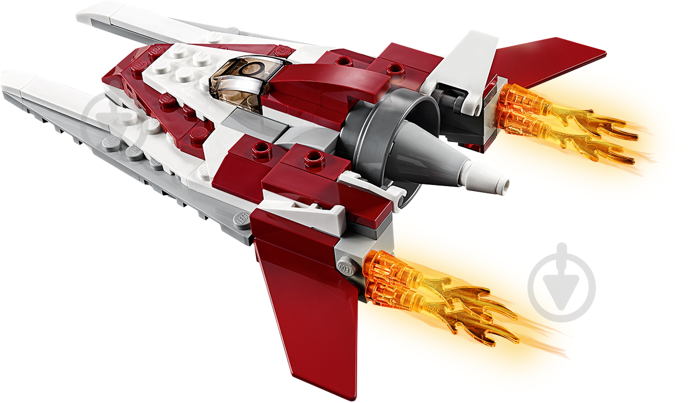 Конструктор LEGO Creator Aутуристический самолет 31086 - фото 4