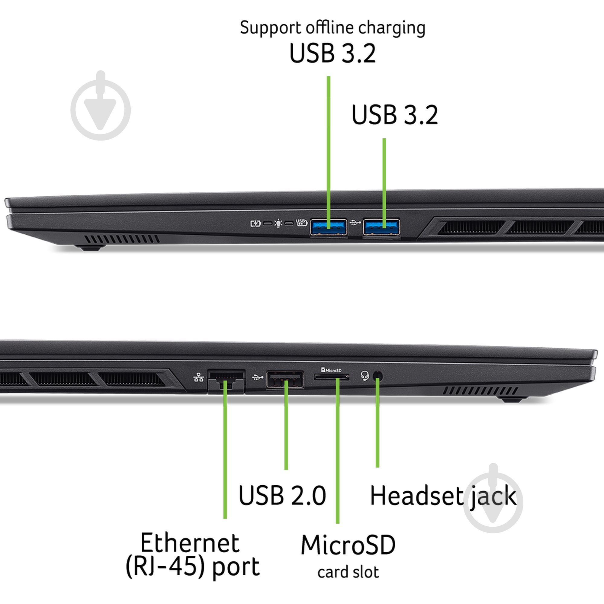 Ноутбук Acer Nitro 16S AI AN16S-61-R5C5 16" (NH.QXVEU.003) obsidian black - фото 3 Ноутбук Acer Nitro 16S AI AN16S-61-R5C5 16" (NH.QXVEU.003) obsidian black - фото 3