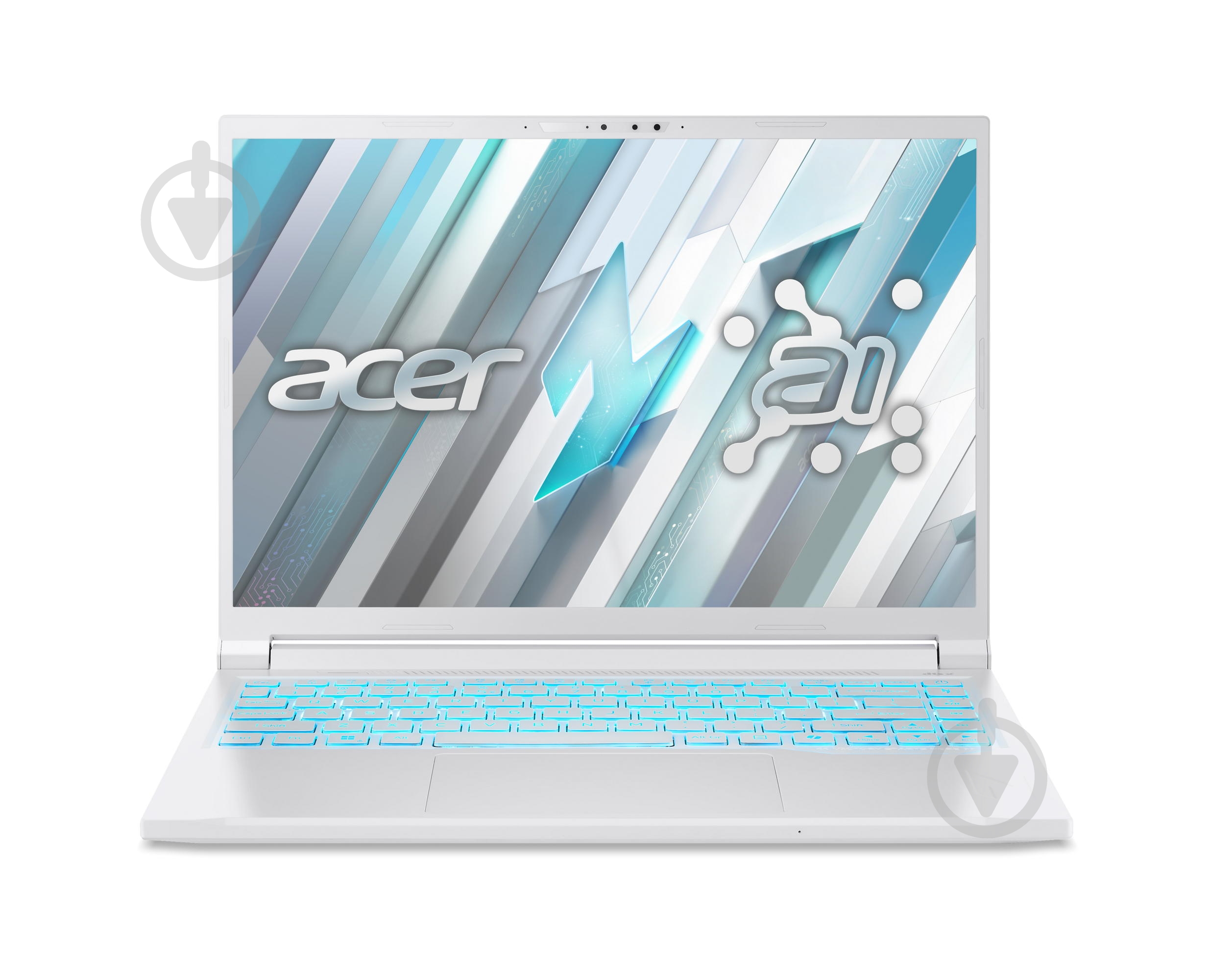 Ноутбук Acer Nitro V 14 AI ANV14-62-R9E7 14,5" (NH.QW4EU.006) pearl white - фото 1 Ноутбук Acer Nitro V 14 AI ANV14-62-R9E7 14,5" (NH.QW4EU.006) pearl white - фото 1