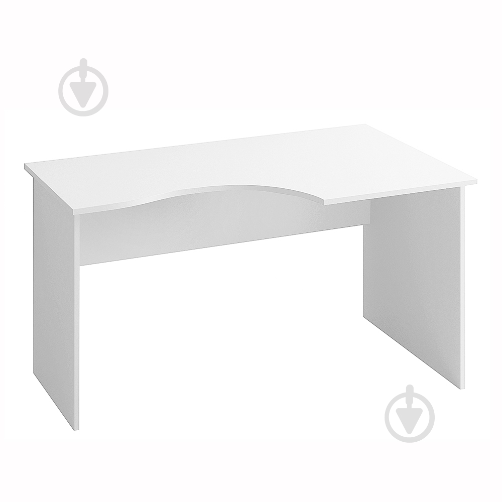 Стол компьютерный ROKO БЮ114 140х84/70х75 см белый - фото 1