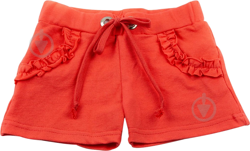 Шорты для девочек Luna Kids р.128 коралловый - фото 1 Шорты для девочек Luna Kids р.128 коралловый - фото 1