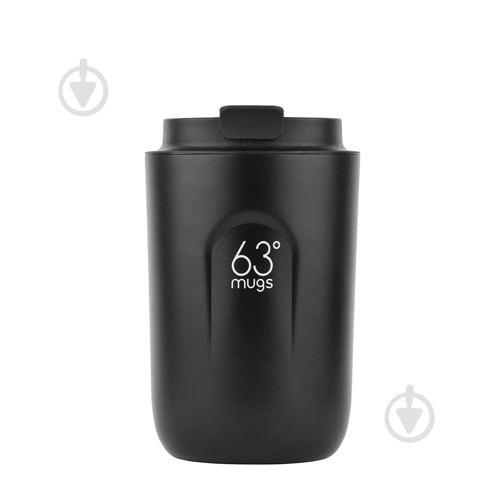 Термочашка 63MUGS 380 мл чёрная - фото 1