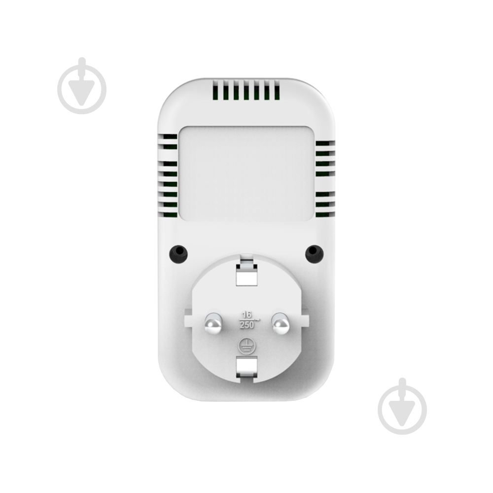 Реле напряжения на розетке ColorWay (16A/3680W) 165V/260V LED1 white CW-VR16-03L - фото 4