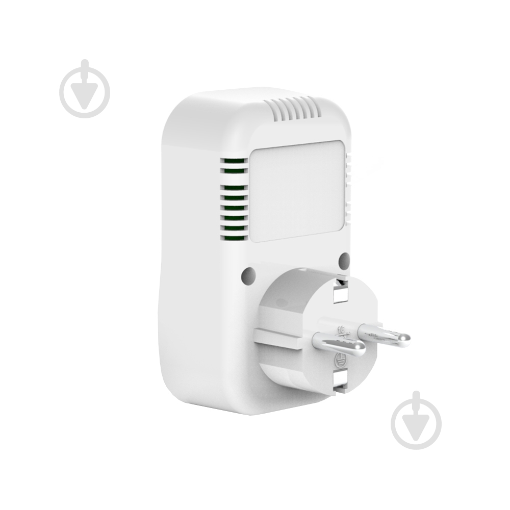 Реле напряжения на розетке ColorWay (16A/3680W) 165V/260V LED1 white CW-VR16-03L - фото 6