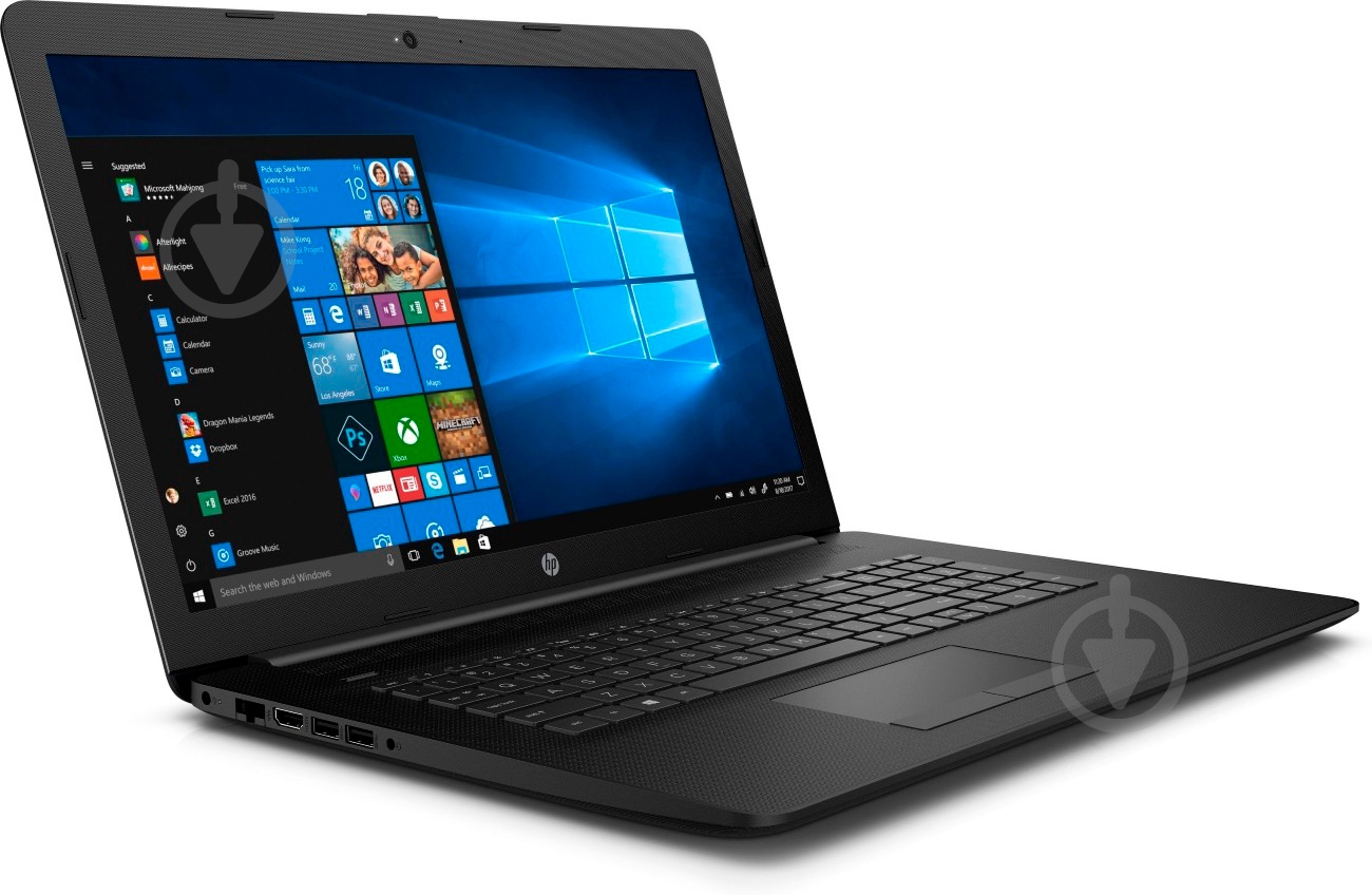 Ноутбук HP Notebook 17-ca1072ur 17,3 (24D81EA) black - фото 2