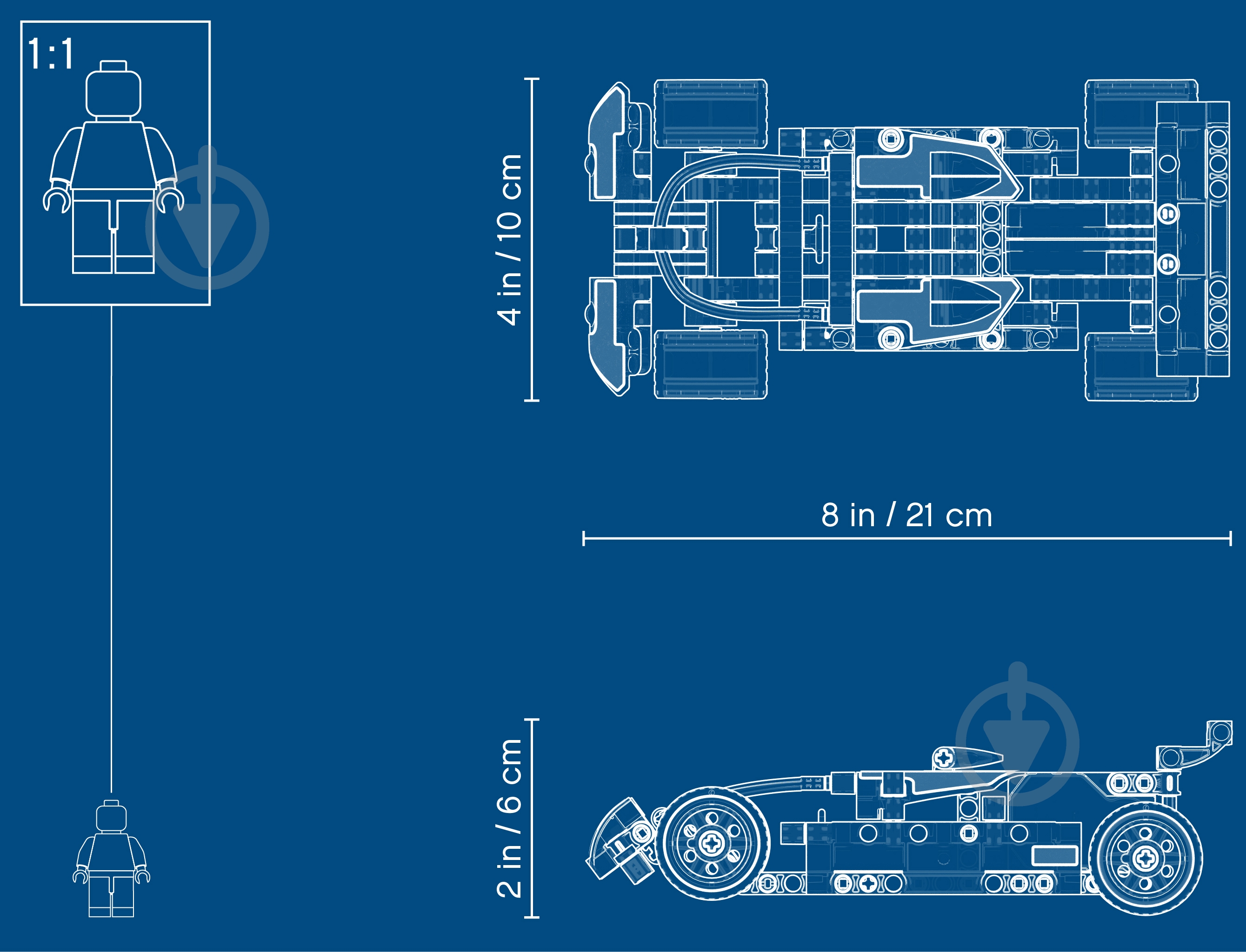 Конструктор LEGO Technic Поліцейське переслідування 42091 - фото 5